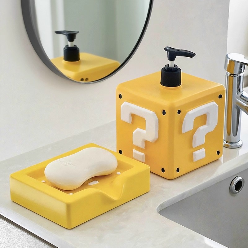 Soap Making Box - Soru işareti sabunluk drenaj tepsisi losyon