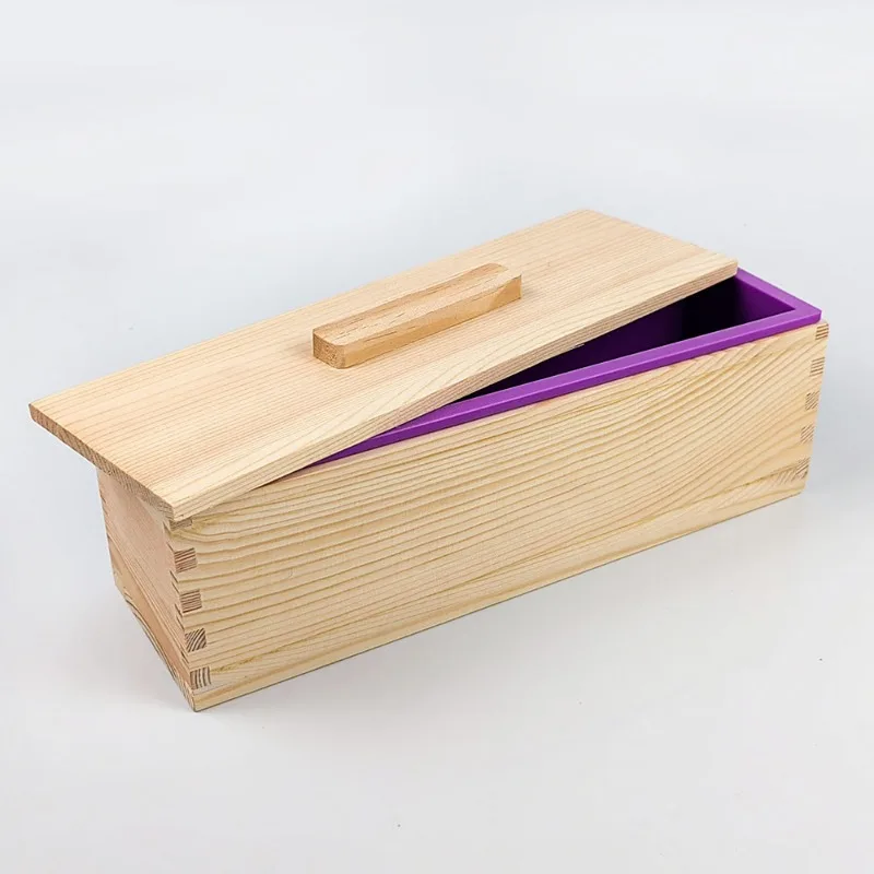 Soap Making Kit For Beginners - Silikon Sabun Kalıp Dikdörtgen Esnek Kalıp
