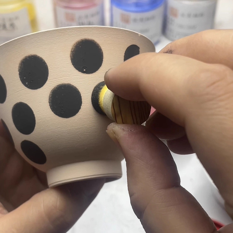 Soap Stamp Custom - Dokulu Seramikler için Esnek Kavisli Damga,