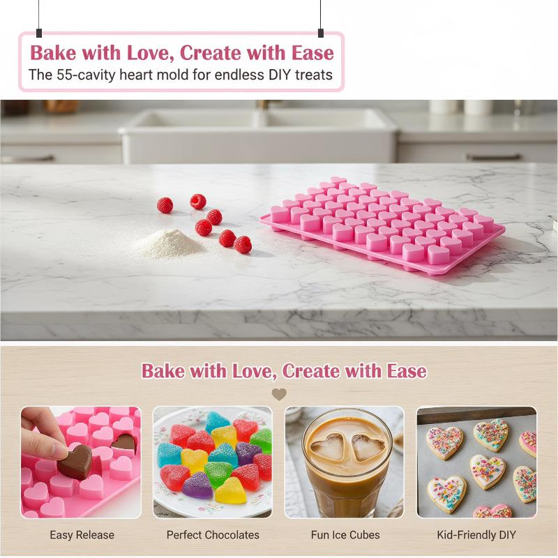 55 Bölmeli Kalp Şeklinde Silik - Soap Making Oven incelemesi ve fiyatı