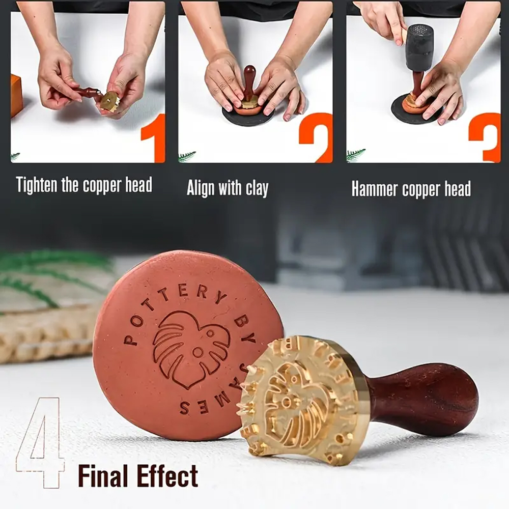 Özel Seramik Damgası, Kil Damg - Soap Stamp Custom incelemesi ve fiyatı
