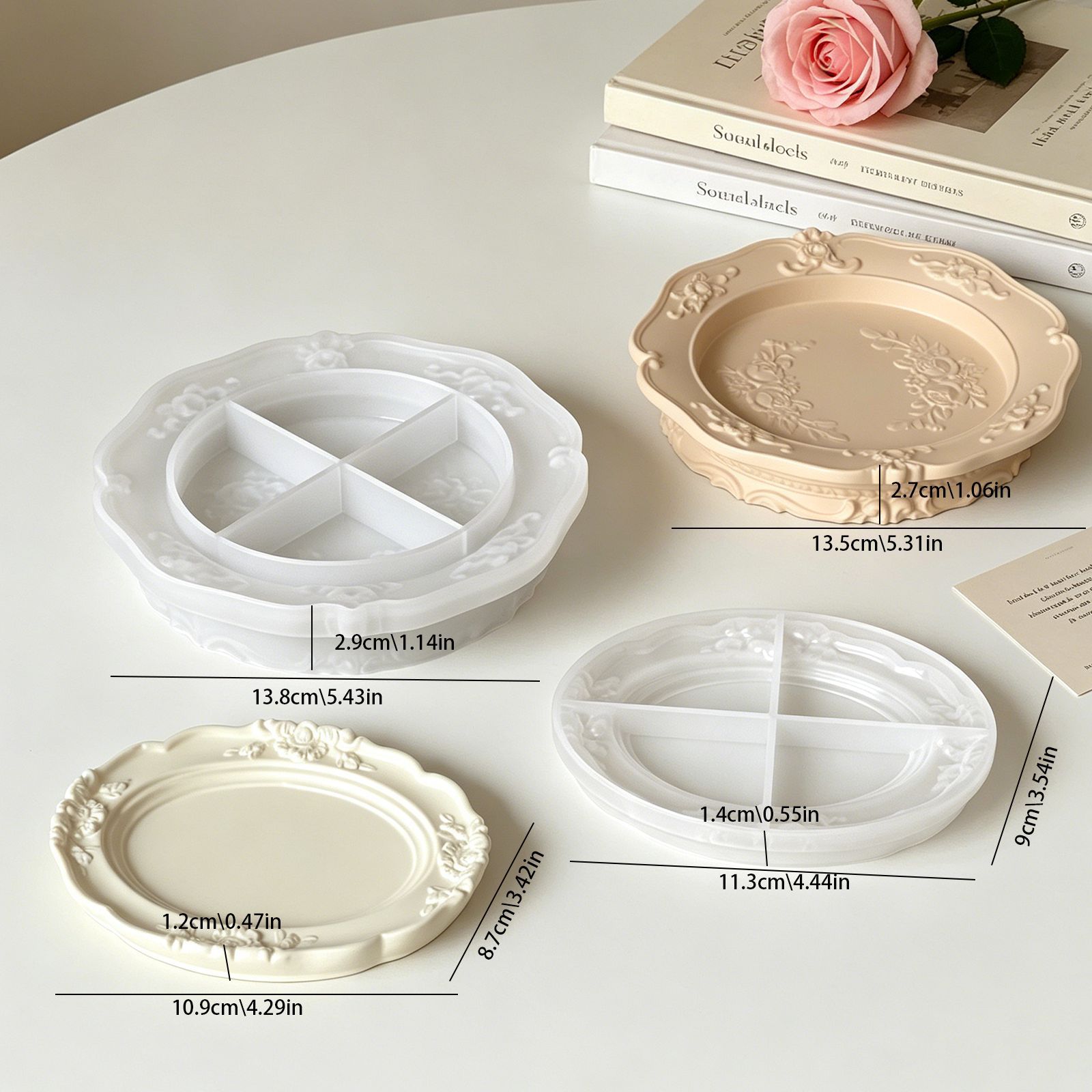 Zarif Vintage Barok Dantel Sil - Soap Making Oven incelemesi ve fiyatı