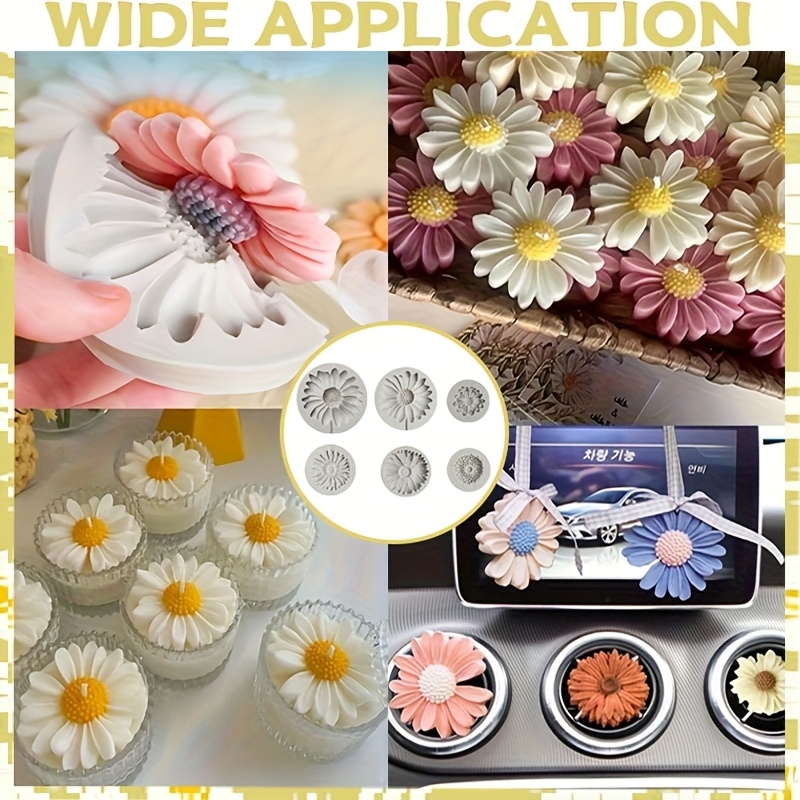 6 Parça, Ayçiçeği Papatya Sili - Soap Making Oven incelemesi ve fiyatı