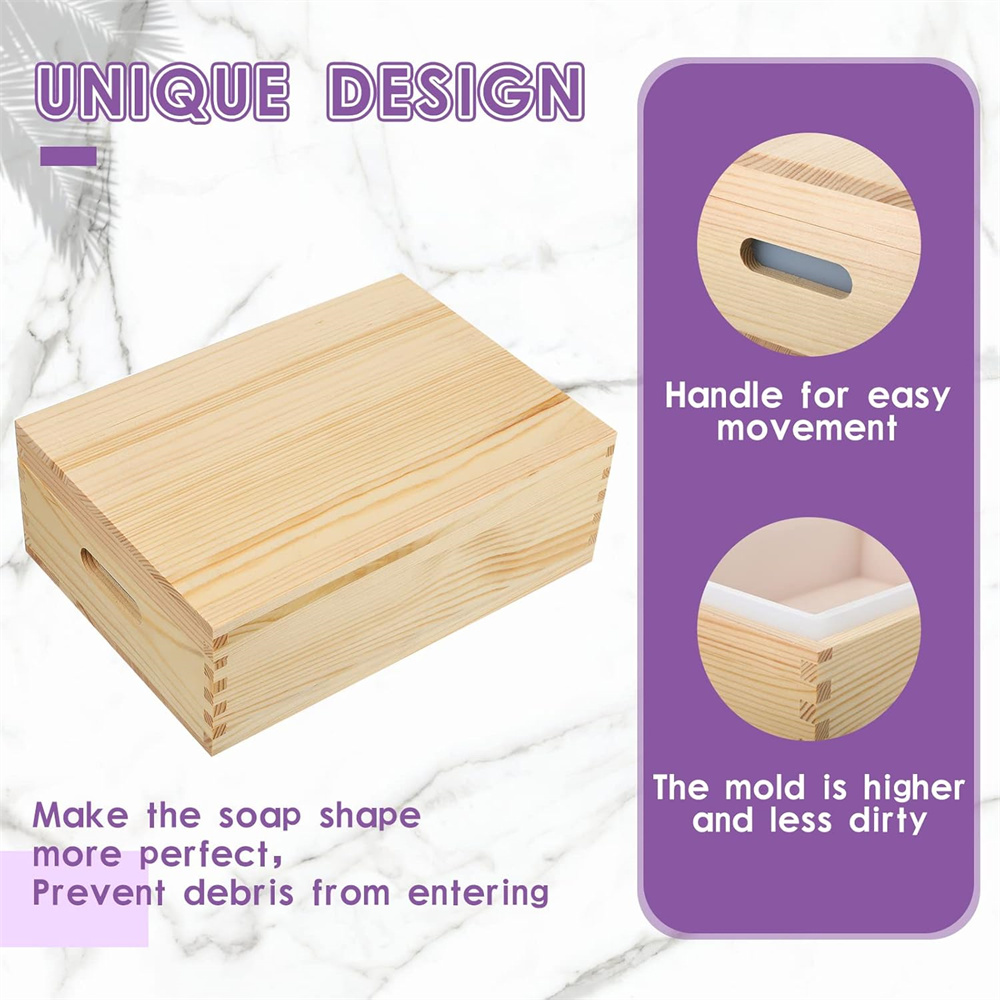 Büyük Sabun Kalıpları Dikdörtg - Soap Making Kit For Beginners incelemesi ve fiyatı