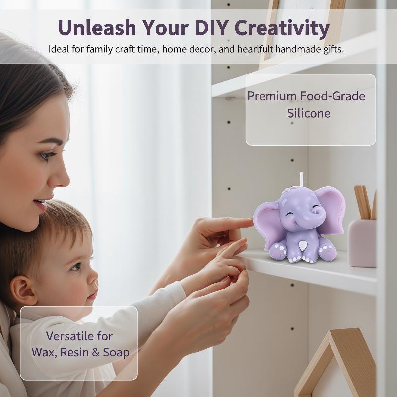 Sevimli 3D Fil Silikon Mum Kal - Soap Making Oven incelemesi ve fiyatı