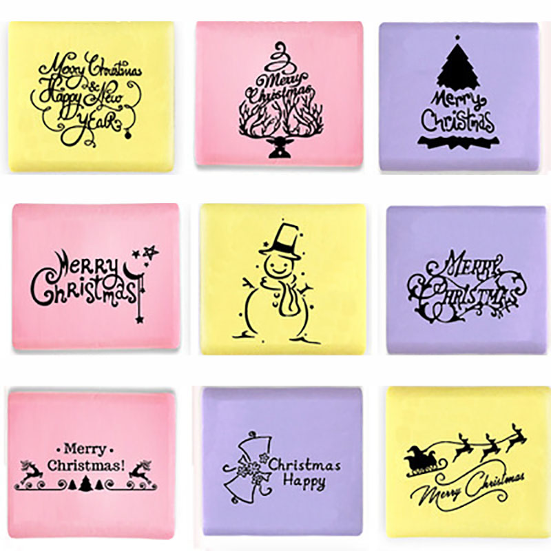 El yapımı Xmas serisi akrilik  - Soap Stamp Custom incelemesi ve fiyatı