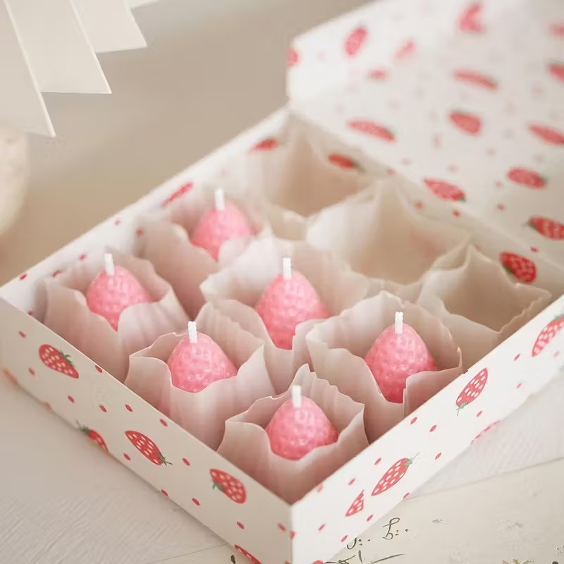 Çilek Silikon Mum Kalıbı DIY A - Soap Making Oven incelemesi ve fiyatı