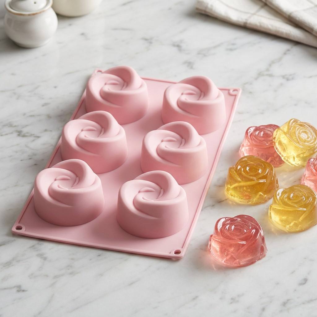 Gıda Sınıfı 6 Bölmeli Gül Çiçe - Soap Making Oven incelemesi ve fiyatı