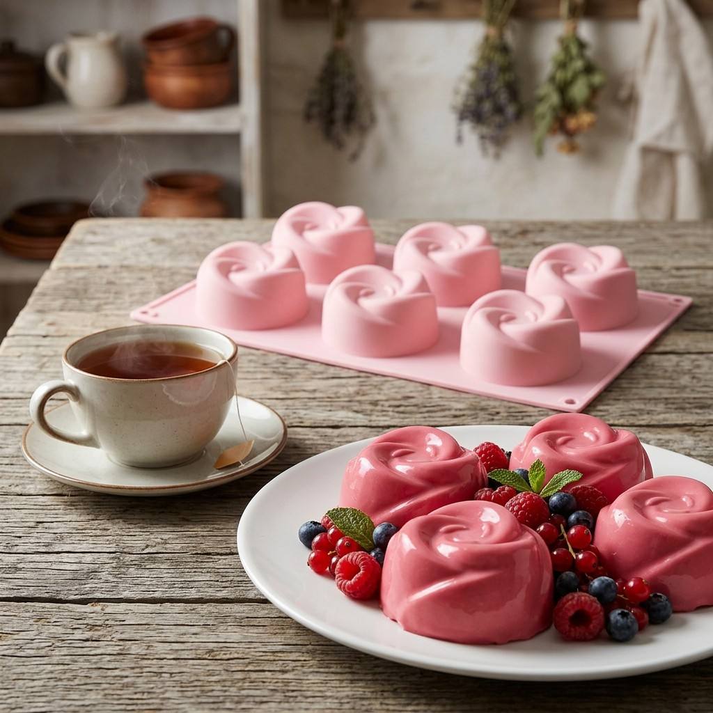Gıda Sınıfı 6 Bölmeli Gül Çiçe - Soap Making Oven incelemesi ve fiyatı